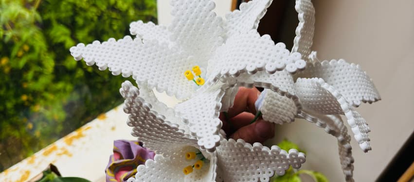 Perles à repasser : créer votre bouquet intemporel (adultes)
